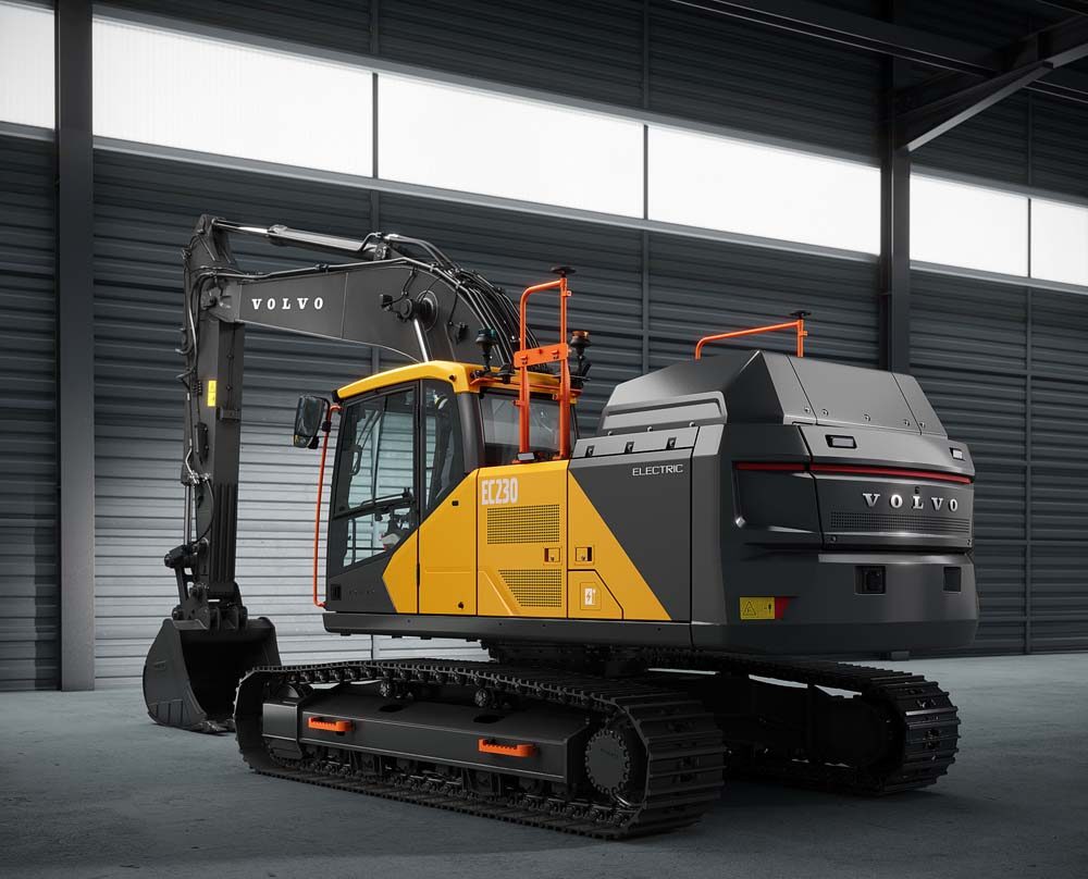 Updated Volvo EC230 Electric Boasts Full Day Operation 01