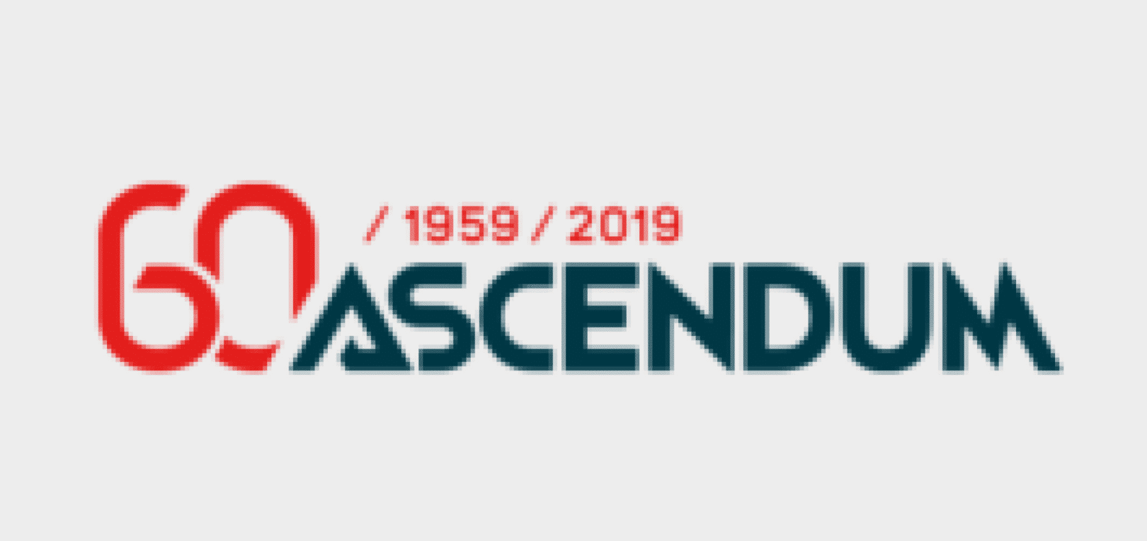Logo Ascendum s číslem 60. výročí